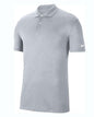 Gray Nike polo shirt featured in custom apparel with screen printing Toronto for victory