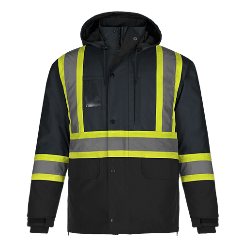 Dominate visibility: custom apparel toronto hvj pro - Hi-Vis Jacket