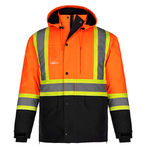 Dominate visibility: custom apparel toronto hvj pro - Hi-Vis Jacket