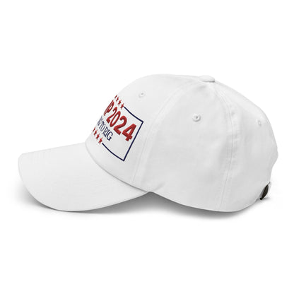 Donald Trump 2024 Too Big to Rig Dad Hat - Headwear