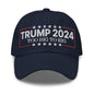 Donald Trump 2024 Too Big to Rig Dad Hat - Navy - Headwear