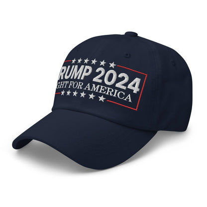 Donald Trump 2024 Fight For America Dad Hat - Headwear