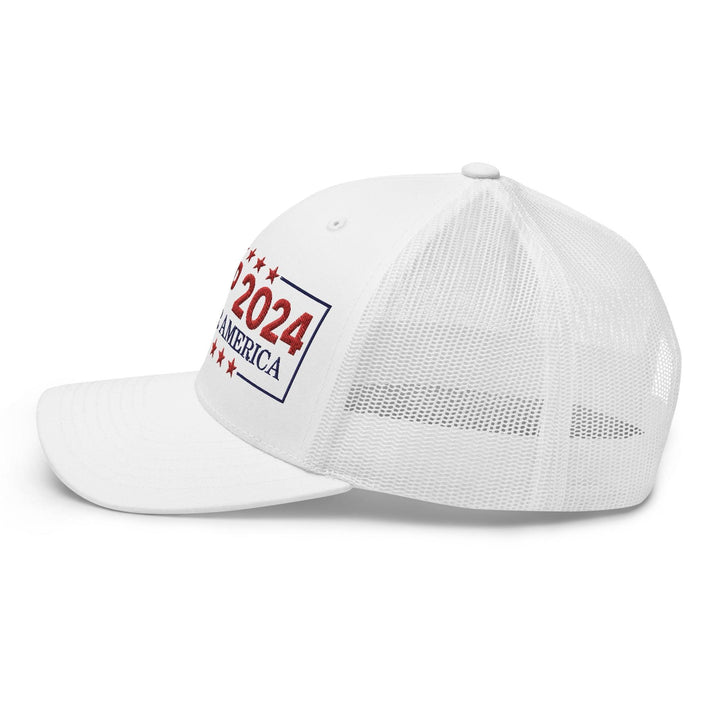 Donald Trump 2024 Fight For America Retro Trucker Hat