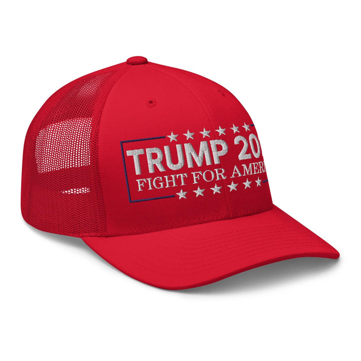 Donald Trump 2024 Fight For America Retro Trucker Hat