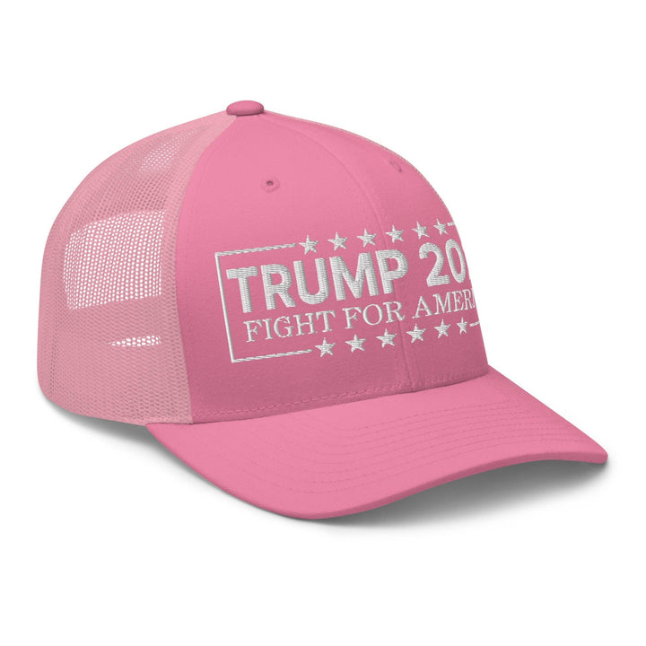 Donald Trump 2024 Fight For America Retro Trucker Hat