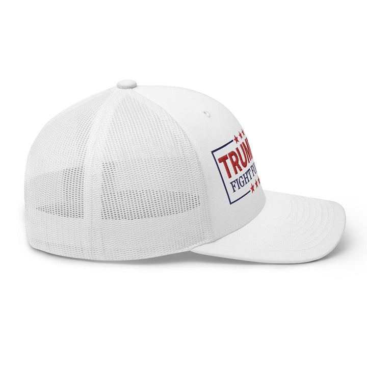 Donald Trump 2024 Fight For America Retro Trucker Hat