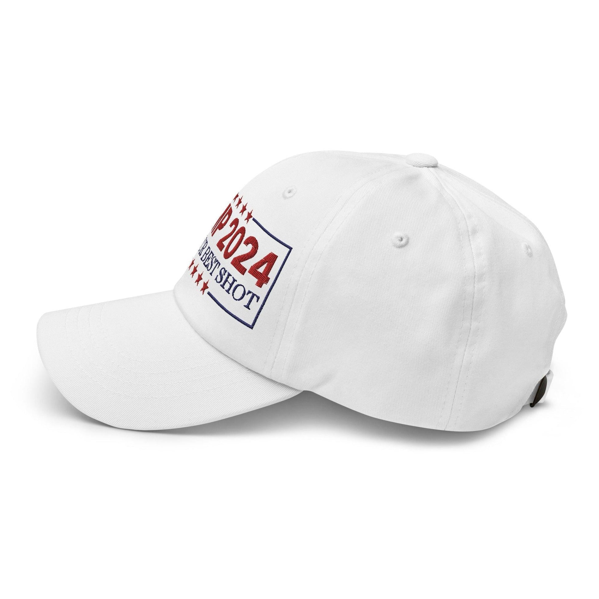 Donald Trump 2024 Take Your Best Shot Dad Hat - Headwear
