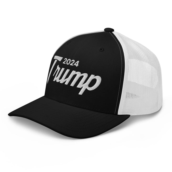 Donald Trump 2024 Vintage Sports Script Retro Trucker Hat