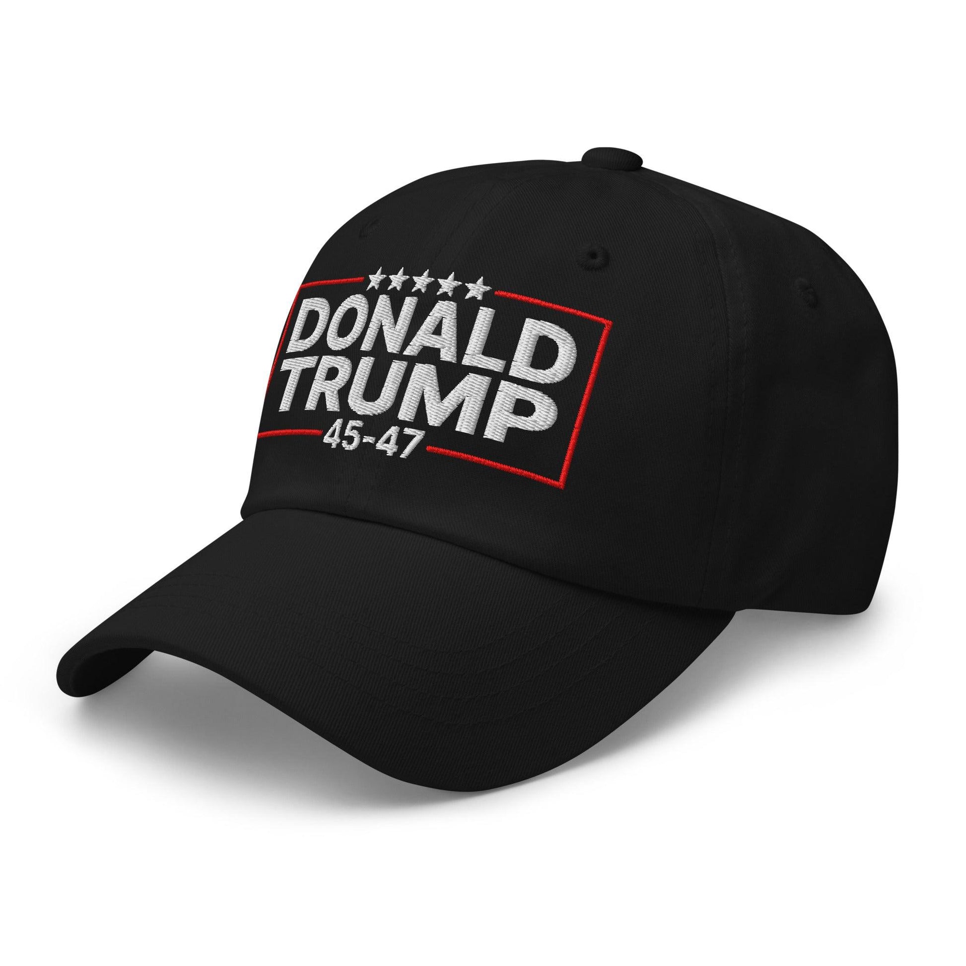 Donald Trump 45-47 Embroidered Dad Hat