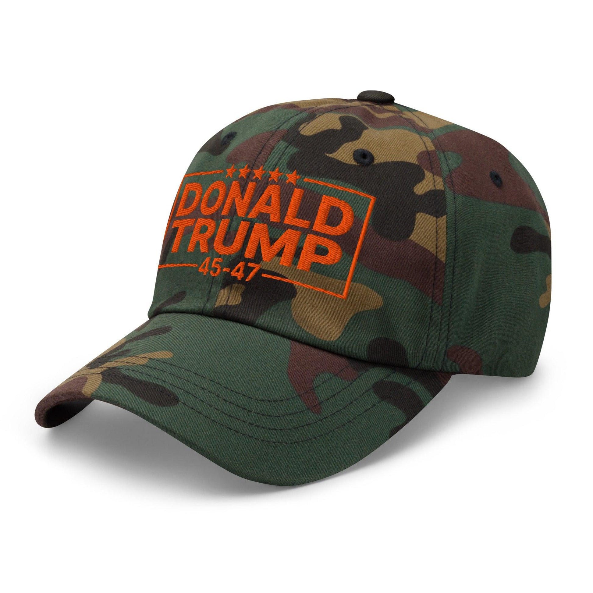 Donald Trump 45-47 Embroidered Dad Hat