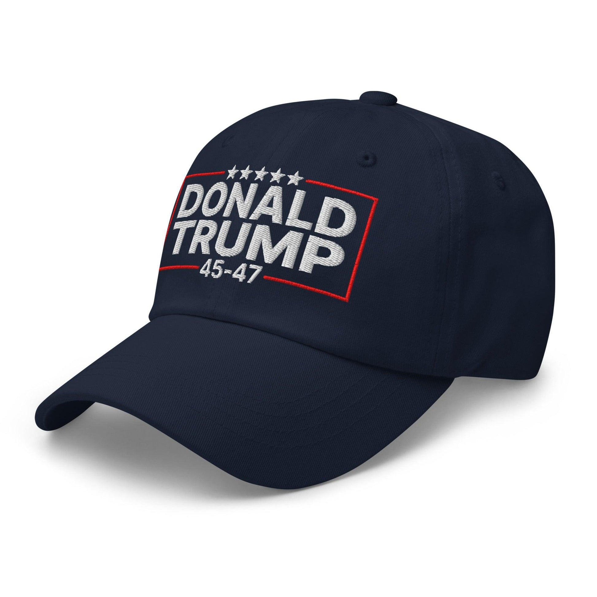 Donald Trump 45-47 Embroidered Dad Hat