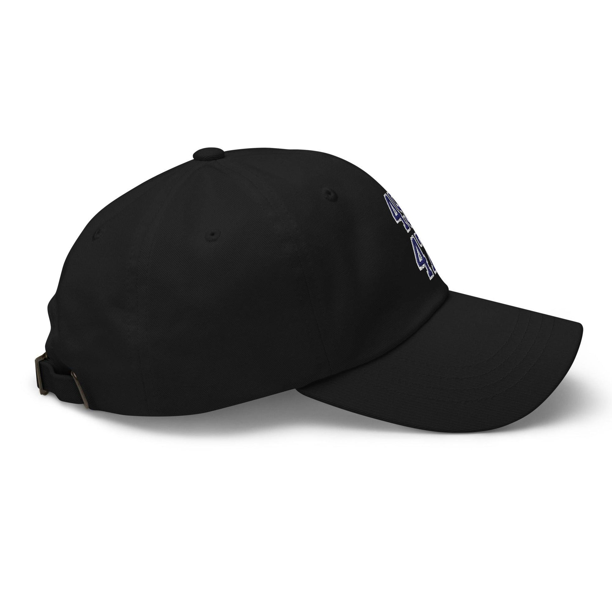 Donald Trump 45-47 Embroidered Dad Hat Blue/White