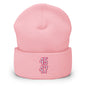 Donald Trump 45-47 Knit Cuffed Beanie - Baby Pink