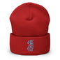 Donald Trump 45-47 Knit Cuffed Beanie - Red