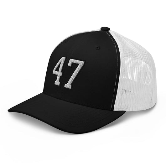 Donald Trump 47 Retro Trucker Hat