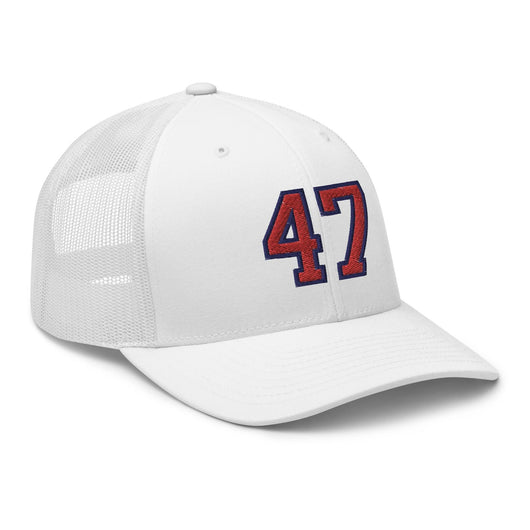Donald Trump 47 Retro Trucker Hat