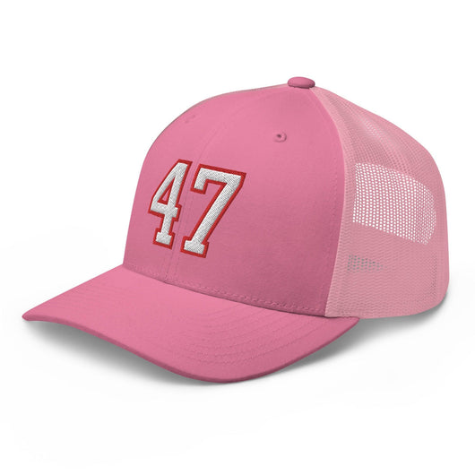 Donald Trump 47 Retro Trucker Hat