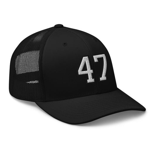 Donald Trump 47 Retro Trucker Hat