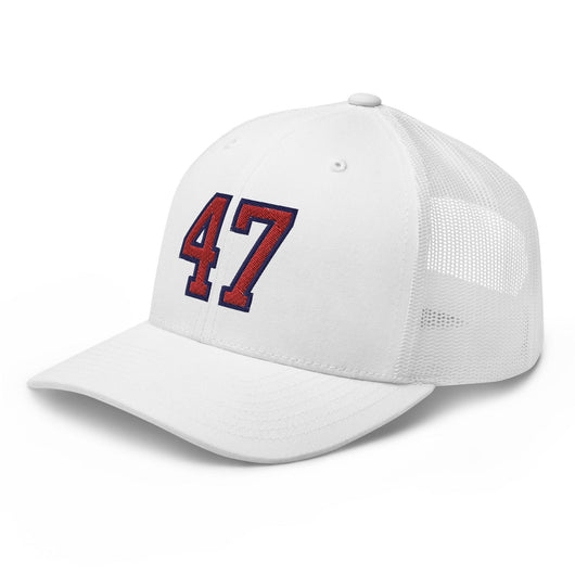 Donald Trump 47 Retro Trucker Hat