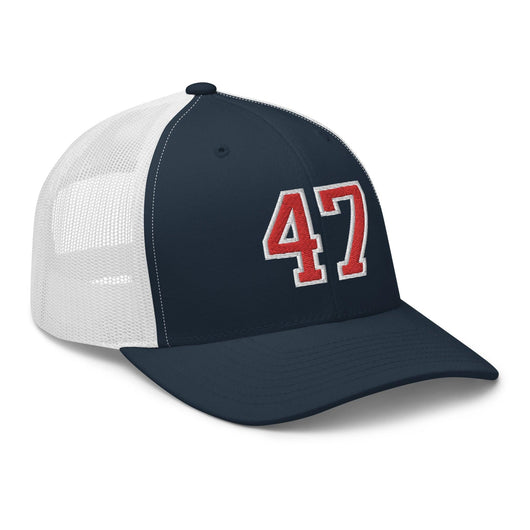 Donald Trump 47 Retro Trucker Hat