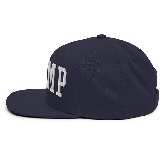 Donald Trump Block Flat Bill Brim Snapback Hat