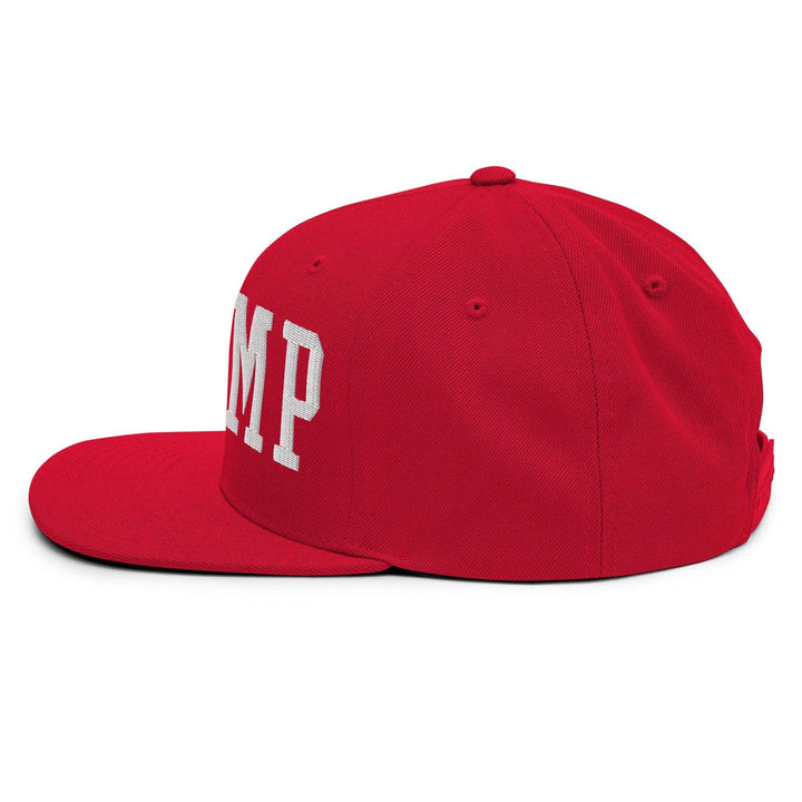 Donald Trump Block Flat Bill Brim Snapback Hat