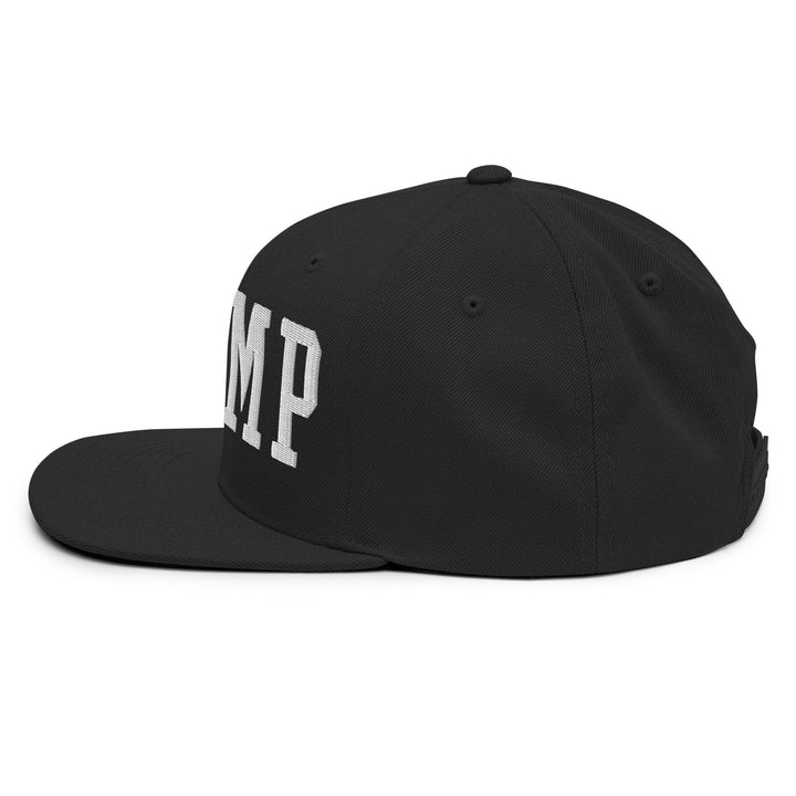 Donald Trump Block Flat Bill Brim Snapback Hat