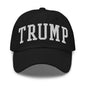 Donald Trump Block Golf Dad Hat - Black - Headwear