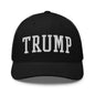 Donald Trump Block Retro Trucker Hat - Black - Headwear