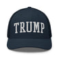 Donald Trump Block Retro Trucker Hat - Navy - Headwear