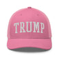 Donald Trump Block Retro Trucker Hat - Pink - Headwear