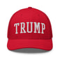 Donald Trump Block Retro Trucker Hat - Red - Headwear