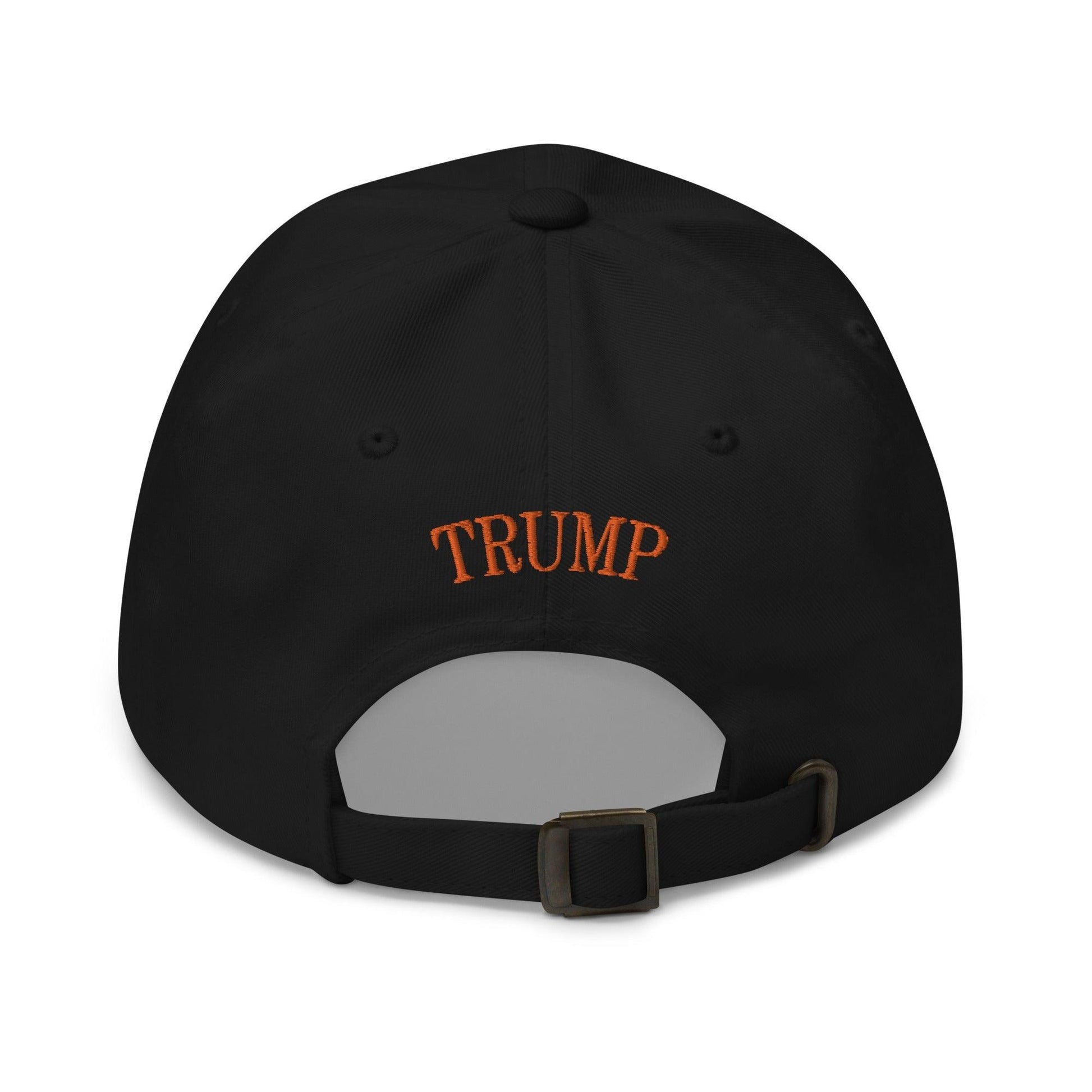 Donald Trump Jack-O’-Lantern Halloween Dad Hat - Headwear