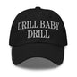 Drill Baby Golf Dad Hat - Black - Headwear