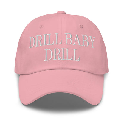 Drill Baby Golf Dad Hat - Pink - Headwear