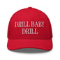 Drill Baby Retro Trucker Hat - Red - Headwear