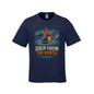 Drip from the North – Oil Country Forever - Navy / Small - T-Shirt