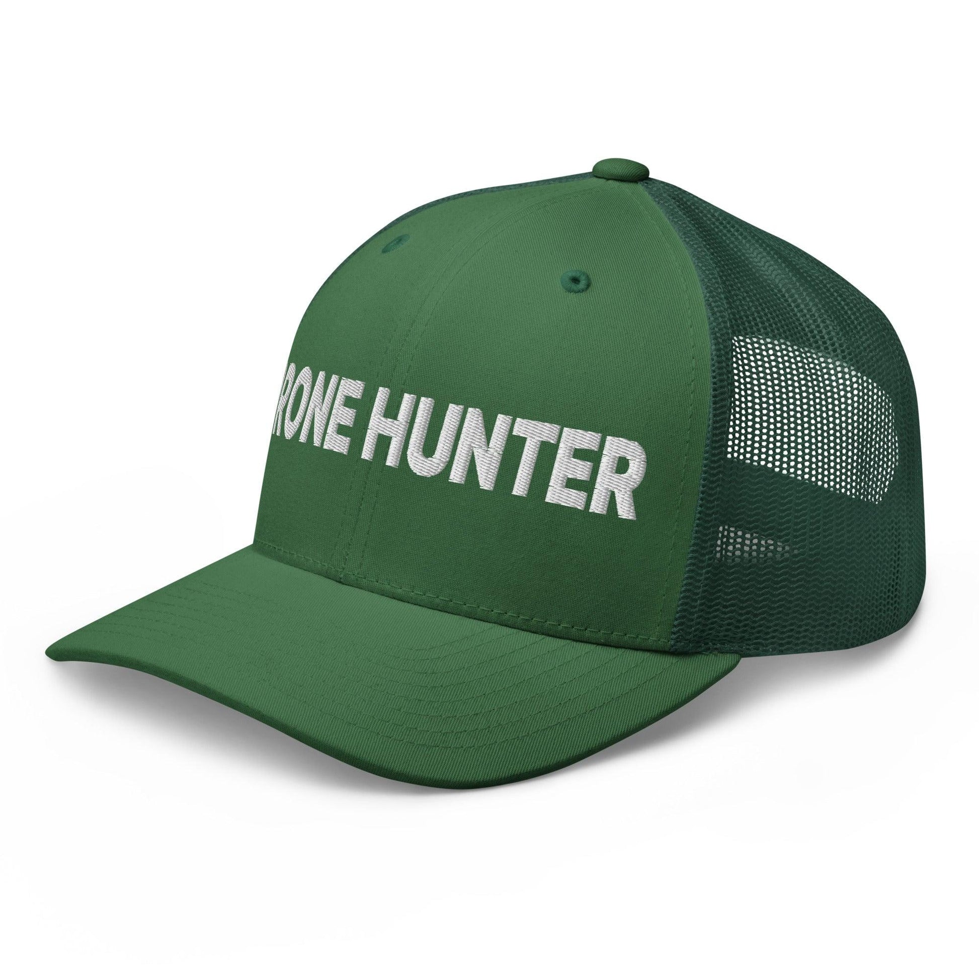 Drone Hunter Embroidered Mesh Trucker Hat