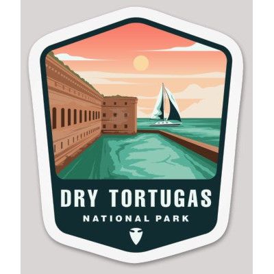 Dry Tortugas National Park Die Cut Sticker - sticker