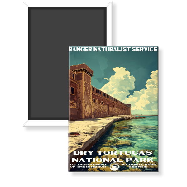 Dry Tortugas National Park WPA Magnet - magnet