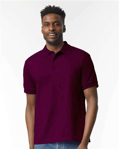 DryBlend® Jersey Polo - Maroon - Maroon / S