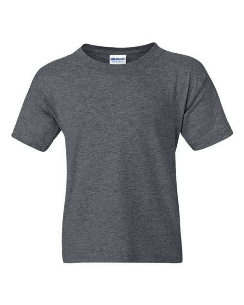 DryBlend® Youth T-Shirt - Dark Heather - Dark Heather / XS