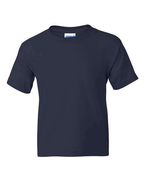 -DryBlend® Youth T-Shirt - Navy-torontoscreenprinting.ca