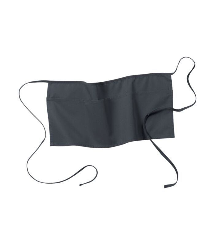 Durable Everyday Waist Apron with Soil Release and Multiple Pockets - Coal Grey - Aprons