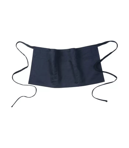 Durable Everyday Waist Apron with Soil Release and Multiple Pockets - Navy - Aprons