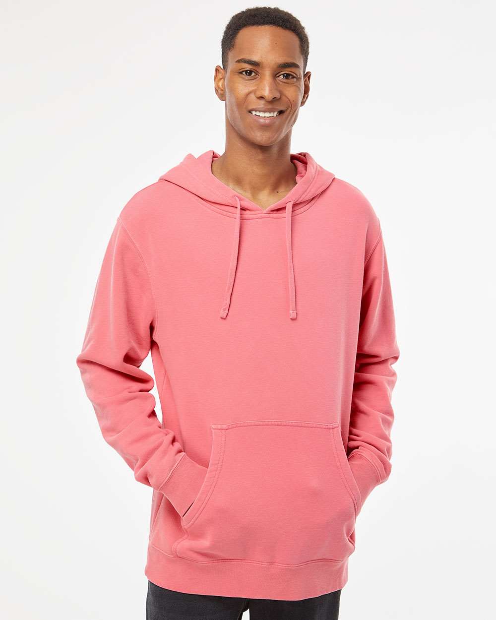 Independent Trading Co. Midweight Pigment-Dyed Hooded Sweatshirt PRM4500