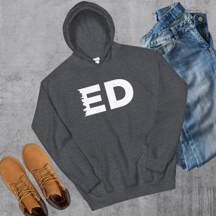 Edmonton Hoodie - Dark Heather / S