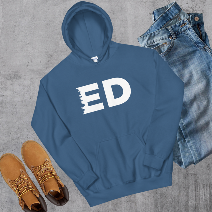 Edmonton Hoodie - Indigo Blue / S