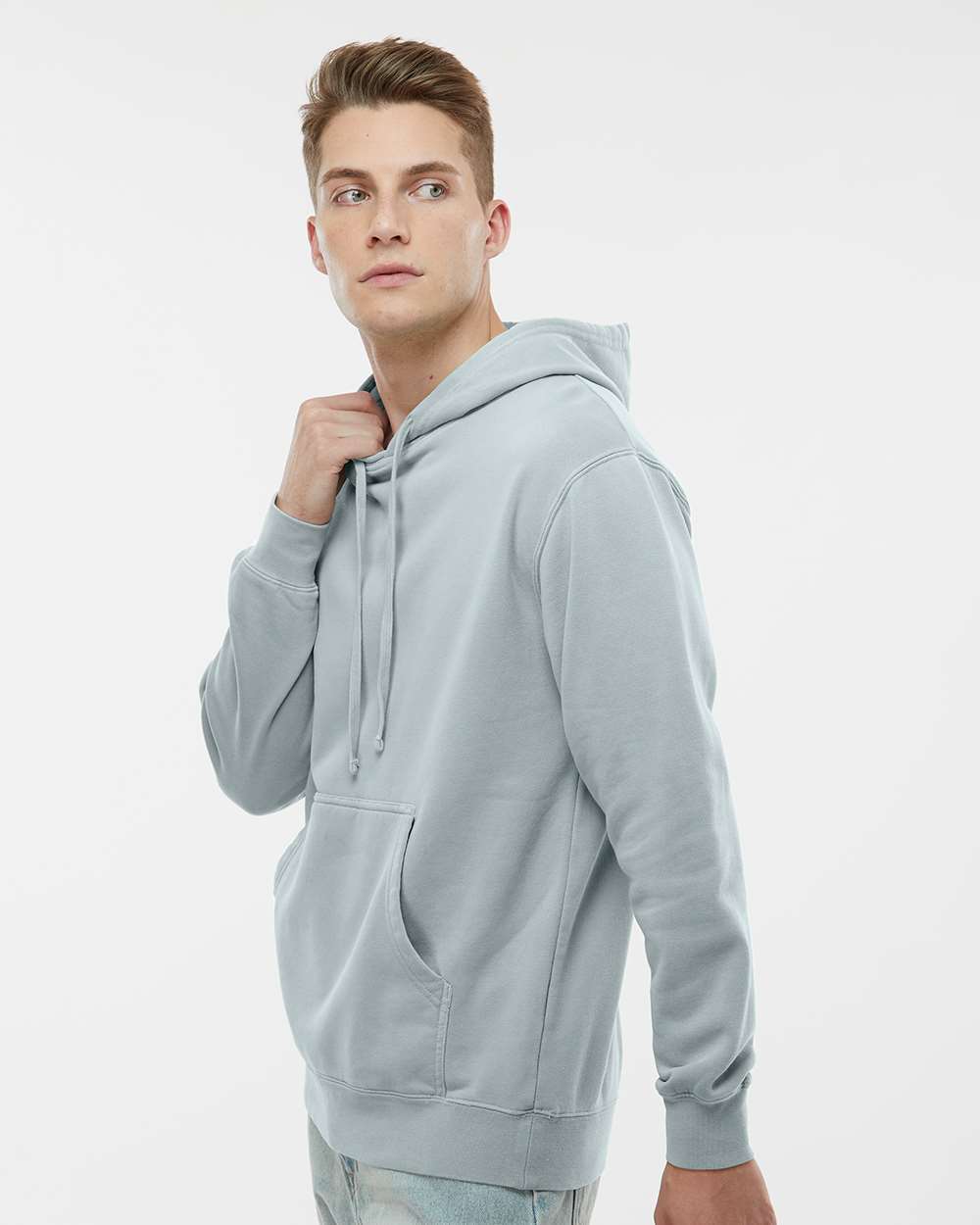 Independent Trading Co. Midweight Pigment-Dyed Hooded Sweatshirt PRM4500