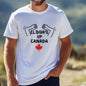 Elbows Up Canada – Heavyweight Comfort Colors T-Shirt - White / Small